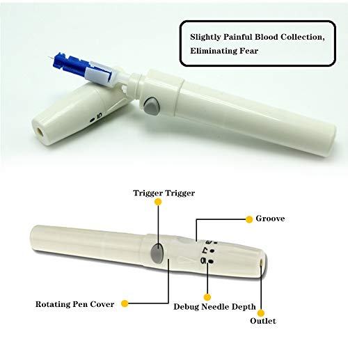 LXLQQ AutomáTico Prueba De Diabetes, Gatos Glucometro Veterinari,Monitor De AzúCar para Mascotas Producto