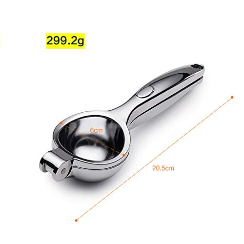 LY88 Exprimidor de limón Manual - Uso Pesado - Extractor de Jugo Exprimidor de Frutas cítricas de Lima Manual de una Sola Prensa, S