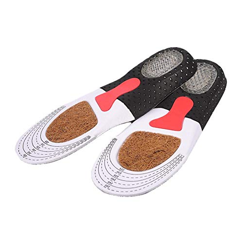 LyhomeO Lantillas Gel para Calzado Deportivo Y De Trabajo - Transpirables, Cómodas Y Se Adaptan Perfectamente, Plantillas Fascitis Plantar Y Otras Molestias