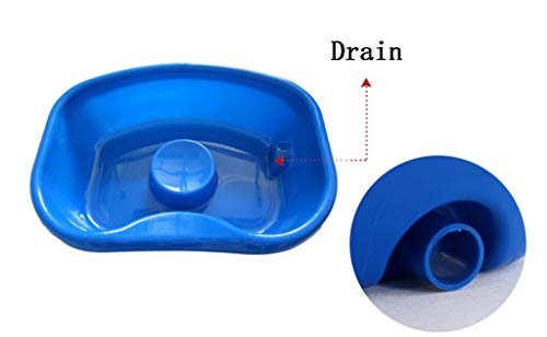 LYX@ Lavamanos, cama, paciente, lavabo, paciente de mediana edad, hemipareos, productos para el cuidado del hogar, ancianos, camas especiales, champú, engrosamiento, mujeres embarazadas, cabello azul,