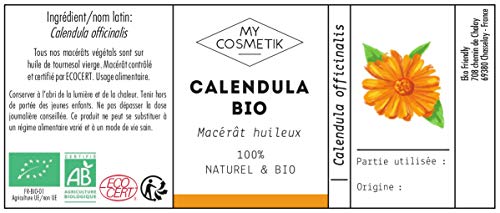 Maceración de Caléndula orgánico - MyCosmetik - 100 ml