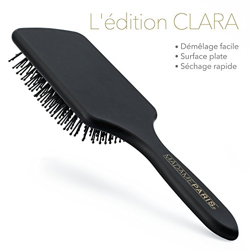 Madameparis - Cepillo plano para el pelo de peluquería profesional – Cepillo Brushing – Paddle