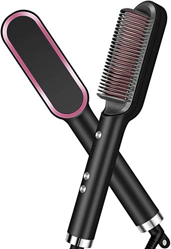 Madprice - Cepillo alisador para calefacción eléctrica, calentamiento ultra rápido, de 30 segundos, tecnología cerámica PTC, antiquemaduras