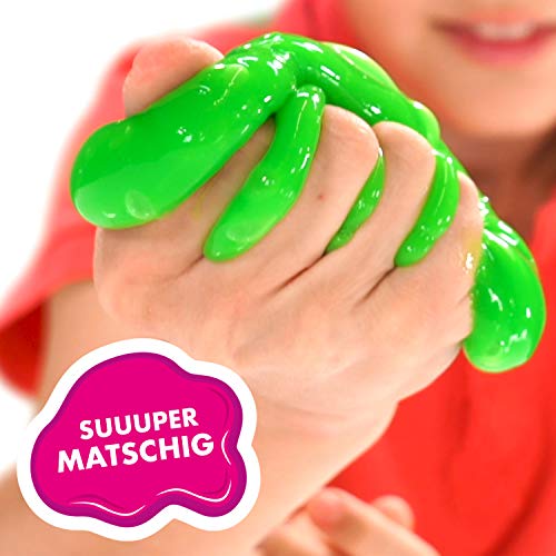 MAGIC SLIME FIREMAN SAM moco mágico fiesta limo en barril 150 g de arcilla incl. Bombero SAM figura 16626 , color/modelos surtido