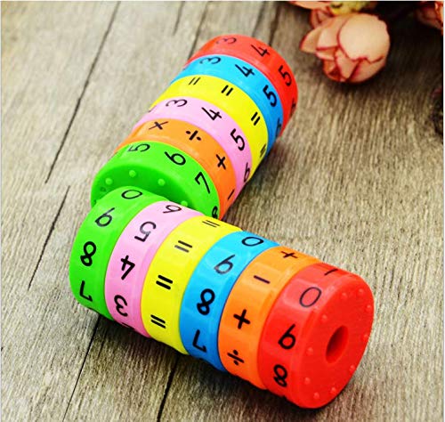 Magnética aprendizaje de las matemáticas Cilindro Números Juguetes educativos Inteligencia Kinder aritméticas Juguetes
