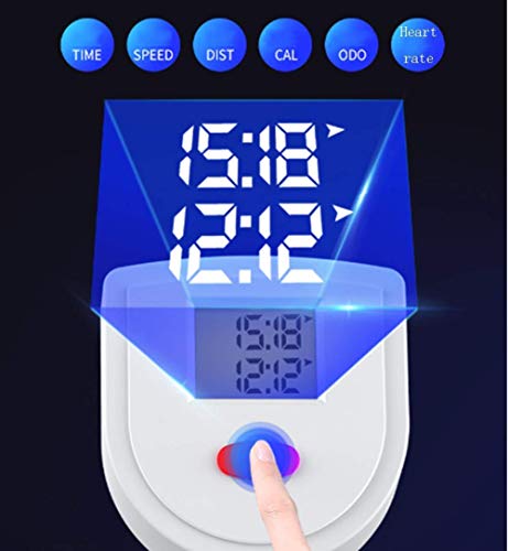 Magnética máquina elíptica Bicicleta de Spinning caminadora elíptica Entrenador y Bicicleta estática con Asiento 3 en 1 Cardio Home Office Aptitud xiao1230 Entrenamiento Máquina WDDT