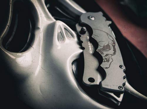 Magnum 01RY217 Mortem - Navaja (8,0 cm, acero inoxidable), multicolor