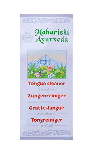 Maharishi Ayurveda - Limpiador lingual, color plateado
