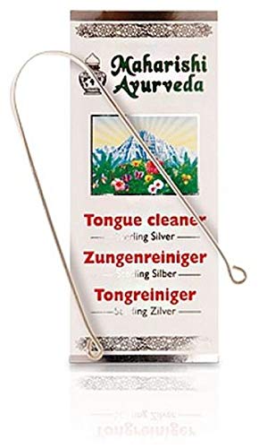 Maharishi Ayurveda - Limpiador lingual, color plateado
