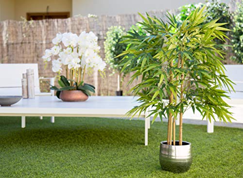Maia Shop Bambú Cañas Naturales, Elaborados con los Mejores Materiales, Ideal para Decoración de hogar, Árbol, Planta Artificial (105 cm)