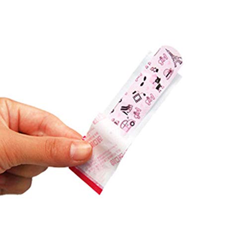 MAICOLA 120pcs de los niños de Primeros Auxilios yesos niños tirita Hemostasia Dibujos Animados tirita Transpirable Vendaje Adhesivo