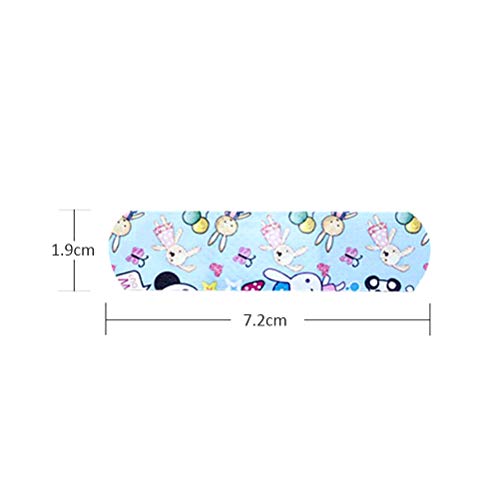 MAICOLA 120pcs de los niños de Primeros Auxilios yesos niños tirita Hemostasia Dibujos Animados tirita Transpirable Vendaje Adhesivo