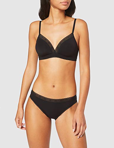 Maison Lejaby La Petite Lejaby Sujetador de triángulo, Negro (Noir 04), 90A para Mujer