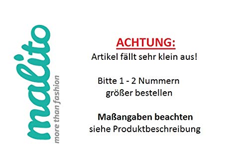 Malito Mujer Chaqueta Cuero Sintético Biker Chaqueta Saco Blazer 5179 (Negro, S)