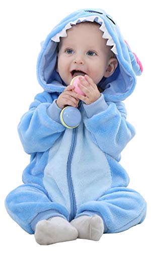  Pijama para bebé niña de 6 a 9 meses, conjunto de pijama para  bebé niña de 6 a 9 meses, pijama para niña de 9 a 12 meses, E11-Azul Claro,  2 