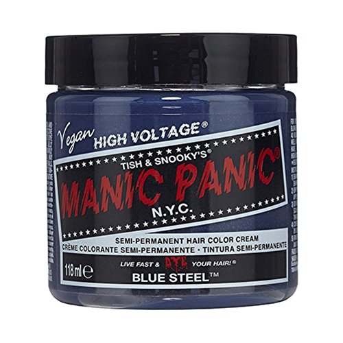 Manic Panic High Voltage Classic Cream Formula Colour Hair Dye (Blue Steel)