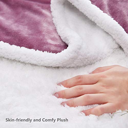 Manta Eléctrica con desconexión automática y 6 ajustes de temperatura, 130 x 180cm Manta Térmica con Protección Contra Sobrecalentamiento, Lavable a Máquina