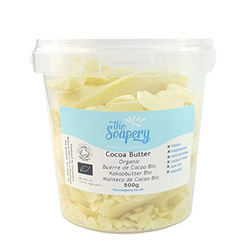 Manteca de Cacao 500g - Orgánica Cruda Sin Refinar Pura