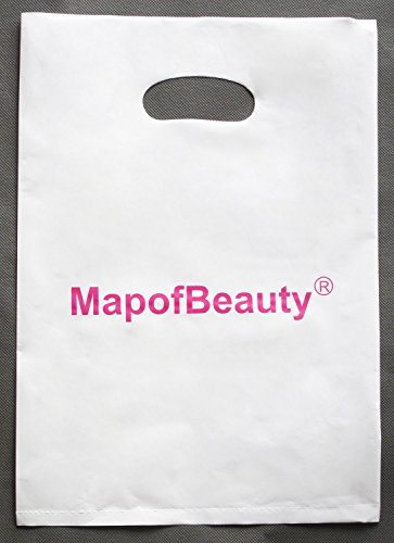 MapofBeauty Moda Natural Bent Tail Largo Rizo Peluca (oscuro marrón)