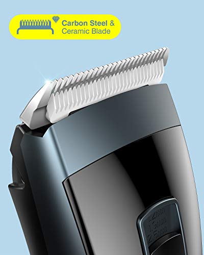 Maquina cortar pelo profesional, DynaBliss HG4100 maquina cortar pelo, kit para corte de cabello con carga USB, uso con cable o sin cable, ajuste de la longitud de corte