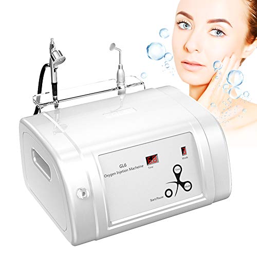 Máquina De Belleza Inyección Del Oxígeno Facial, Equipo De Belleza Hidratante Rejuvenecimiento Piel Jet Aerosol Terapia Estetica Pulverizador Agua Cara (blanco)