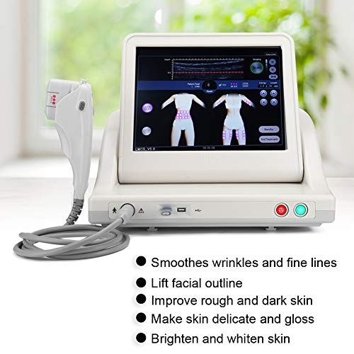 Máquina de belleza por ultrasonidos 5in1, masajeador antienvejecimiento para eliminar arrugas y masajeador facial con DS10-1.5, DS4-3.0, DS4-4.5, DS4-8, DS4-13 Sondas de masaje
