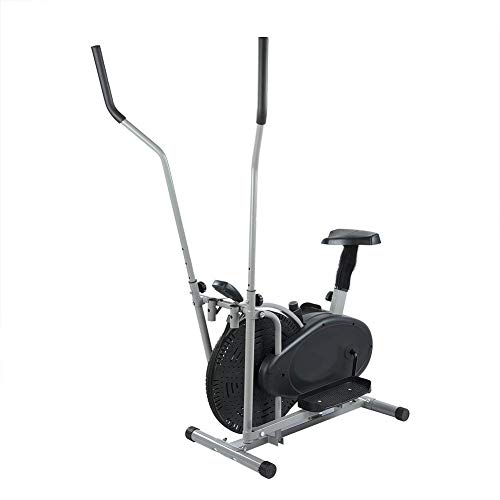 Maquina Eliptica Bicicleta, Máquina Elíptica de Interior Bicicleta Elíptica Bicicleta Estática Equipo Cardiovascular Máquina de Cardio para Ejercicios de Fitness Dispositivo de Resistencia Magnética