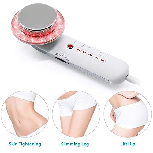 Máquina masajeadora adelgazante 6 en 1 Cavitación Vibración Luminoterapia Máquina de pérdida de peso Cuidado de la piel Equipo de belleza para rejuvenecimiento Estiramiento facial , Apparecchiature di