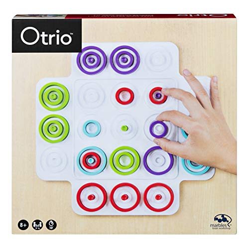Marbles 6044797 Otrio - Juego de Mesa Familiar, Divertido y estratégico
