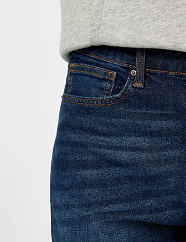 Marca Amazon - find. Skinny - Jeans Hombre, Azul (Indigo Indigo), 40W / 34L, Label: 40W / 34L