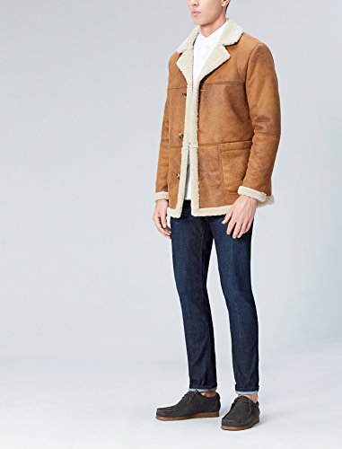 Marca Amazon - find. Zapato de Ante estilo Hombre, Negro (Black), 39/40 EU