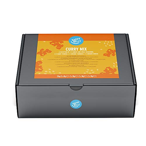 Marca Amazon - Happy Belly - Selección de especias y curry