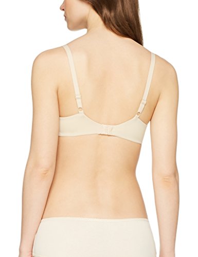 Marca Amazon - IRIS & LILLY Sujetador Estilo Camiseta Mujer, Beige (Nude), 95C, Label: 36C