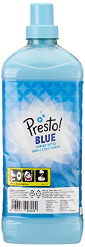 Marca Amazon - Presto! Suavizante concentrado azul, 360 lavados (6 Packs, 60 cada uno)