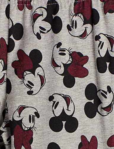 Marca Amazon - RED WAGON Leggings con Estampado Minnie Mouse Niñas, Gris (Grey Aop), 134, Label:9 Years