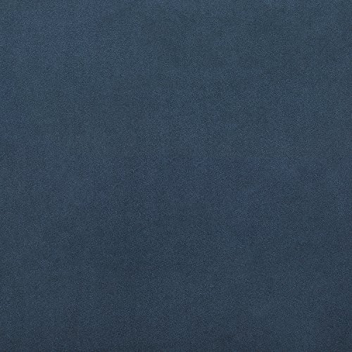 Marca Amazon - Rivet Ashworth - Butaca de diseño de terciopelo sin reposabrazos (azul marino)