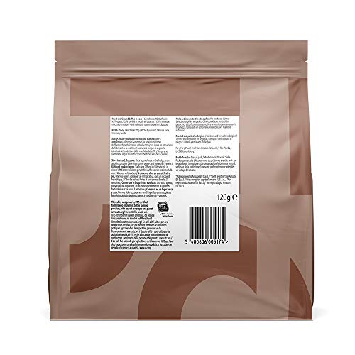 Marca Amazon- Solimo Cápsulas Strong, compatibles con Senseo*- café certificado UTZ, 90 cápsulas (5x18)