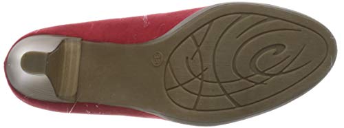 Marco Tozzi 2-2-22411-34, Zapatos de Tacón para Mujer, Rojo (Red 500), 38 EU