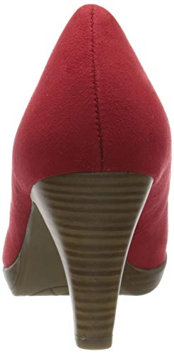 Marco Tozzi 2-2-22411-34, Zapatos de Tacón para Mujer, Rojo (Red 500), 38 EU
