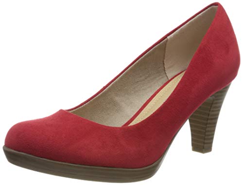 Marco Tozzi 2-2-22411-34, Zapatos de Tacón para Mujer, Rojo (Red 500), 38 EU