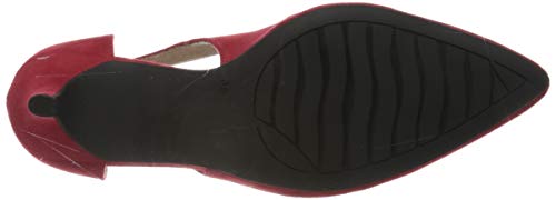 MARCO TOZZI 2-2-22444-24, Zapatos de tacón con Punta Cerrada para Mujer, Rojo Red 500, 37 EU
