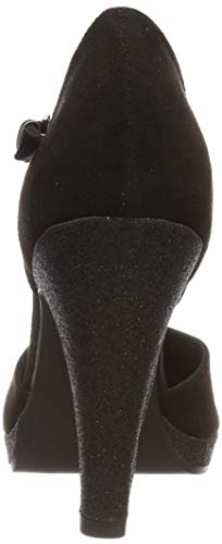 Marco Tozzi 2-2-24402-22, Zapatos de Tacón para Mujer, Negro (Black Comb 098), 37 EU