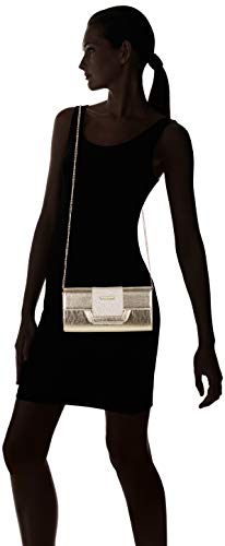 MARIA MARE Mariamare DAINA, Bolso de mano para Mujer, Dorado (Metal Champagne), 6x12x24 cm (W x H x L)