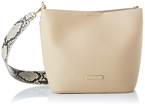 MARIA MARE Mariamare NAOKI, Shopper para Mujer, Beige (Ness/Snake Arena), 13x21x26 cm (W x H x L)