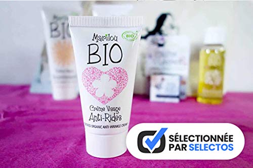 Marilou Bio - Crema antiarrugas, tubo de 30 ml
