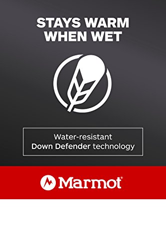 Marmot Guides Down Hoody Plumas Aislante Ligera, 700 Pulgadas Cúbicas, Chaqueta para Exteriores, Anorak Agua, Resistente Al Viento, Hombre, Black, S