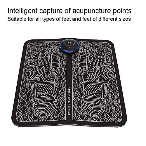 Masaje de pies Pad - masajeador de pies, el EMS eléctrico del pie del cojín del masaje de acupuntura Pies Estimular (dos tipos) (tamaño : Charging)