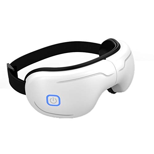 Masajeador de ojos eléctrico, Terapia de la máscara de ojos recargable plegable con vibración Comprimir calor para el bolso de los ojos ojeras de los ojos Relax