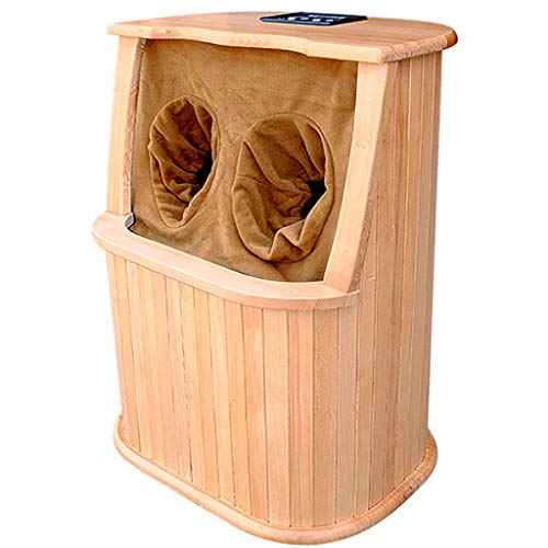 Masajeador de piernas, baño de pies Barril Masaje de Cubo de Vapor casero Infrarrojo lejano Baño de pies Salud Barril Masajeadores de pies Caja de Vapor Sauna (Tamaño: 500 * 380 * 710 mm)