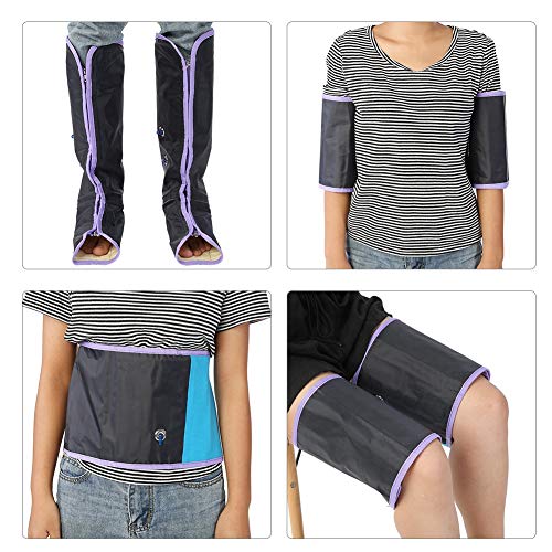 Masajeador de piernas eléctrico, compresor de aire, circulación, envoltura de piernas para terapia de tobillo y pantorrilla